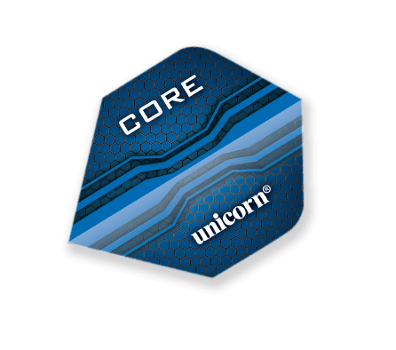 Unicorn - Core Plus Core Kék - 75 Mikron - Dart Toll - Direct Darts - 1