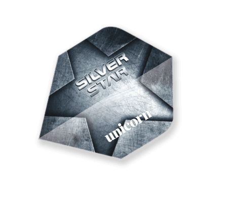 Unicorn - Core Plus Silverstar - 75 Mikron - Dart Toll - Direct Darts - 1