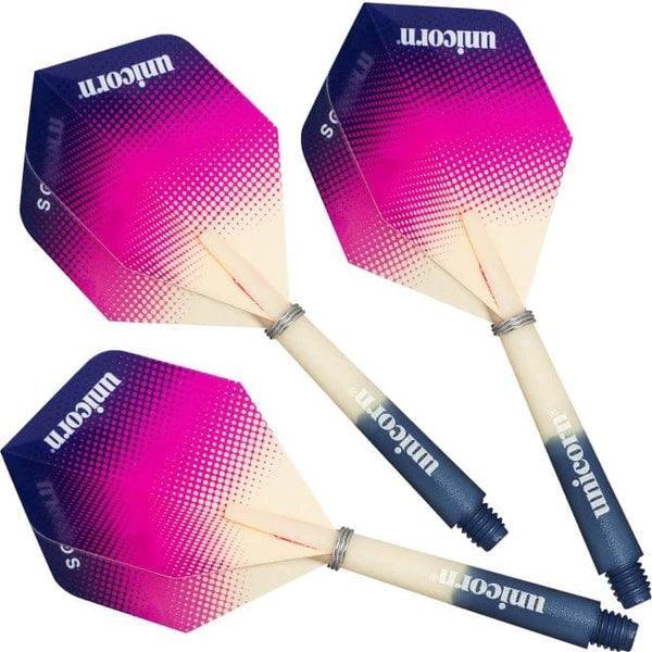 Unicorn - Cosmos Aurora Combo Pack - 100 Mikron - Dart Toll - Direct Darts - 1