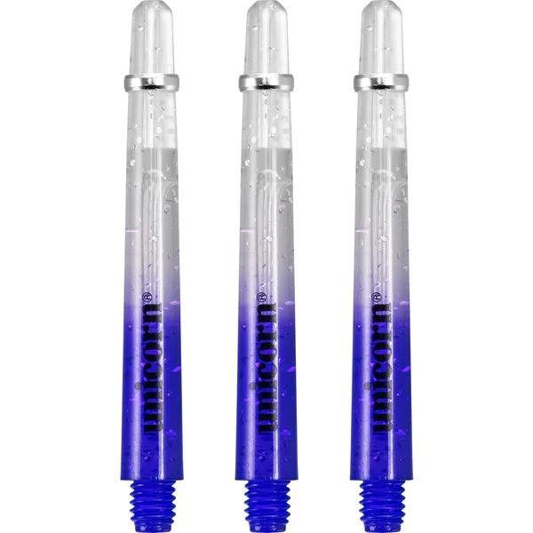 Unicorn - Gripper 4 Elememts 2 Tone Kék/Víztisztíta - Darts Szár - Direct Darts - 2