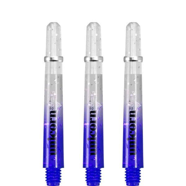Unicorn - Gripper 4 Elememts 2 Tone Kék/Víztisztíta - Darts Szár - Direct Darts - 3