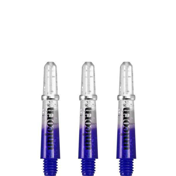 Unicorn - Gripper 4 Elememts 2 Tone Kék/Víztisztíta - Darts Szár - Direct Darts - 5
