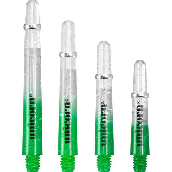 Unicorn - Gripper 4 Elememts 2 Tone Zöld/Víztisztíta - Darts Szár - Direct Darts - 1