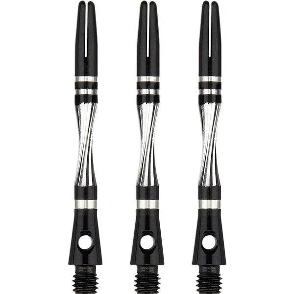 Unicorn - Twist Aluminium Fekete - Darts Szár - Direct Darts - 1