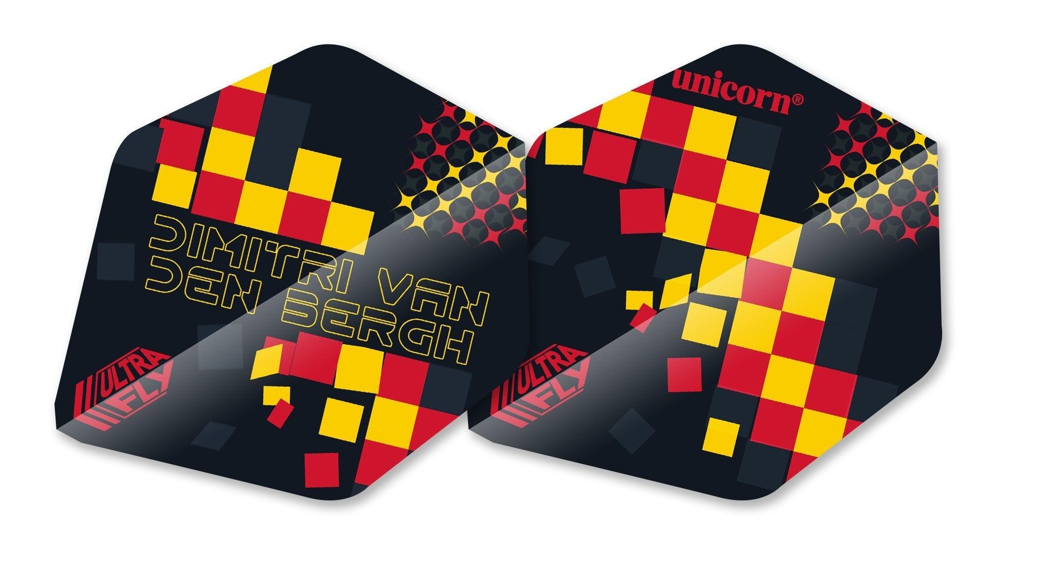 Unicorn - Ultrafly Dimitri Van Den Bergh - 75 Mikron - Dart Toll - Direct Darts - 1