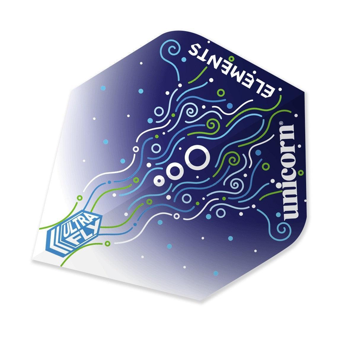 Unicorn - Ultrafly Plus Elements Hydrostorm - 100 Mikron - Dart Toll - Direct Darts - 1