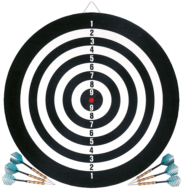 Unicorn - Xl Papír - Dárts Tábla - Direct Darts - 2