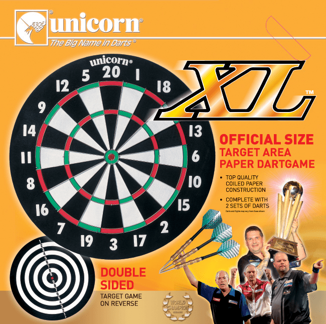 Unicorn - Xl Papír - Dárts Tábla - Direct Darts - 3