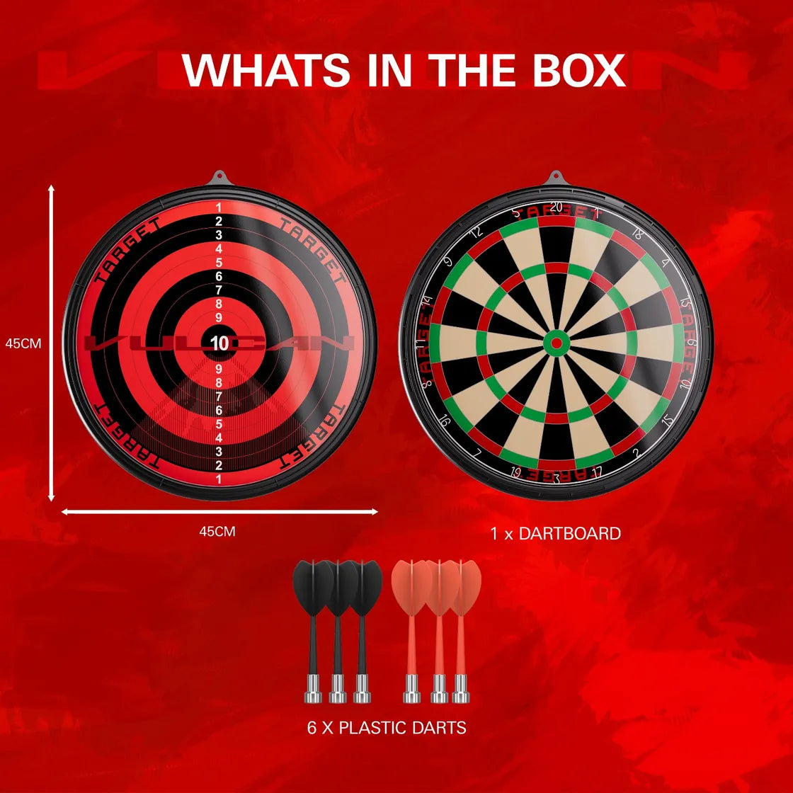 Target Japan - Vulcan Mágneses Darts Tábla - Direct Darts - 4