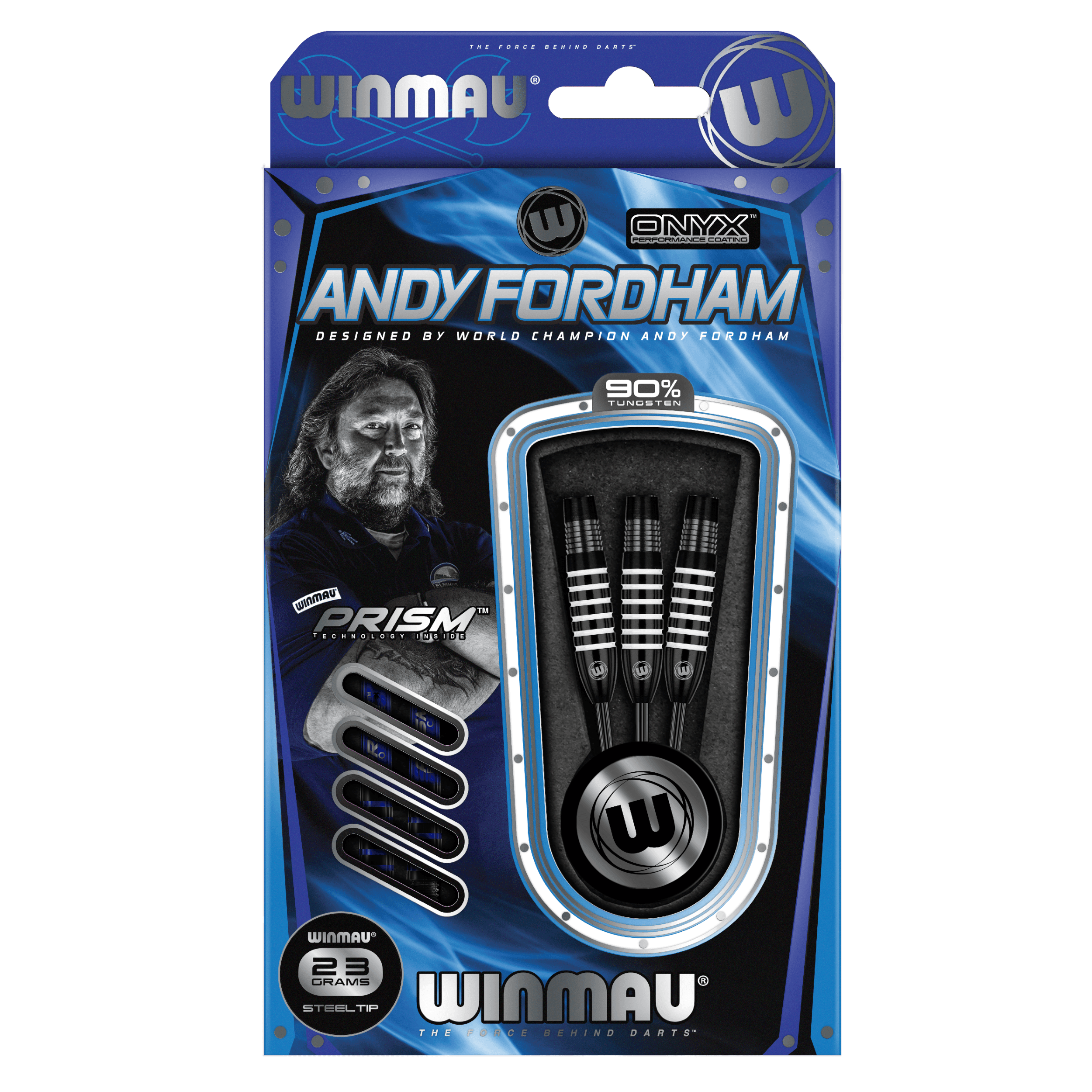 Winmau - Andy Fordham 90% - Steel Darts Szett - Direct Darts - 3