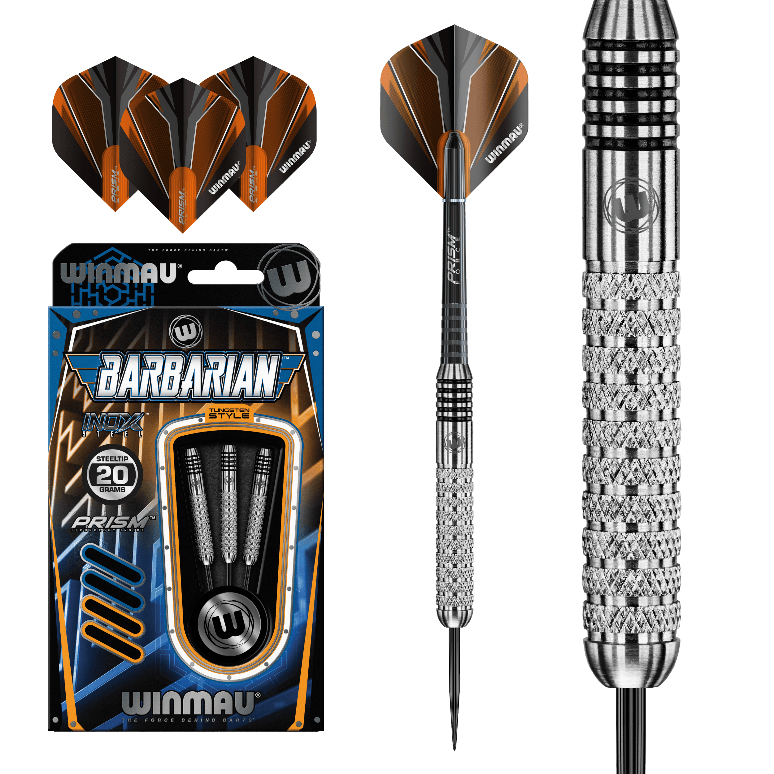 Winmau - Barbarian Inox Acél - Steel Darts Szett - Direct Darts - 2
