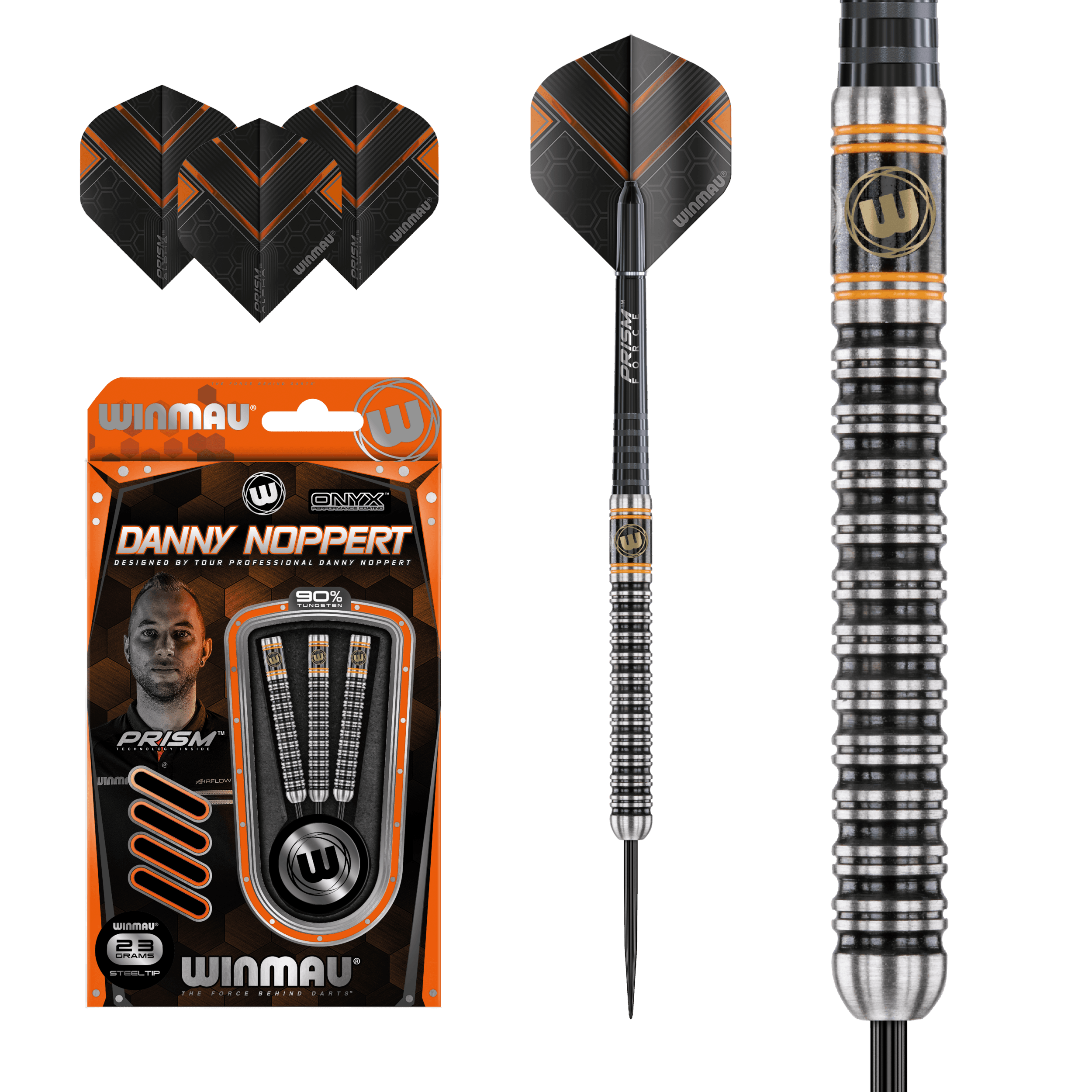 Winmau - Danny Noppert 90% - Steel Darts Szett - Direct Darts - 2