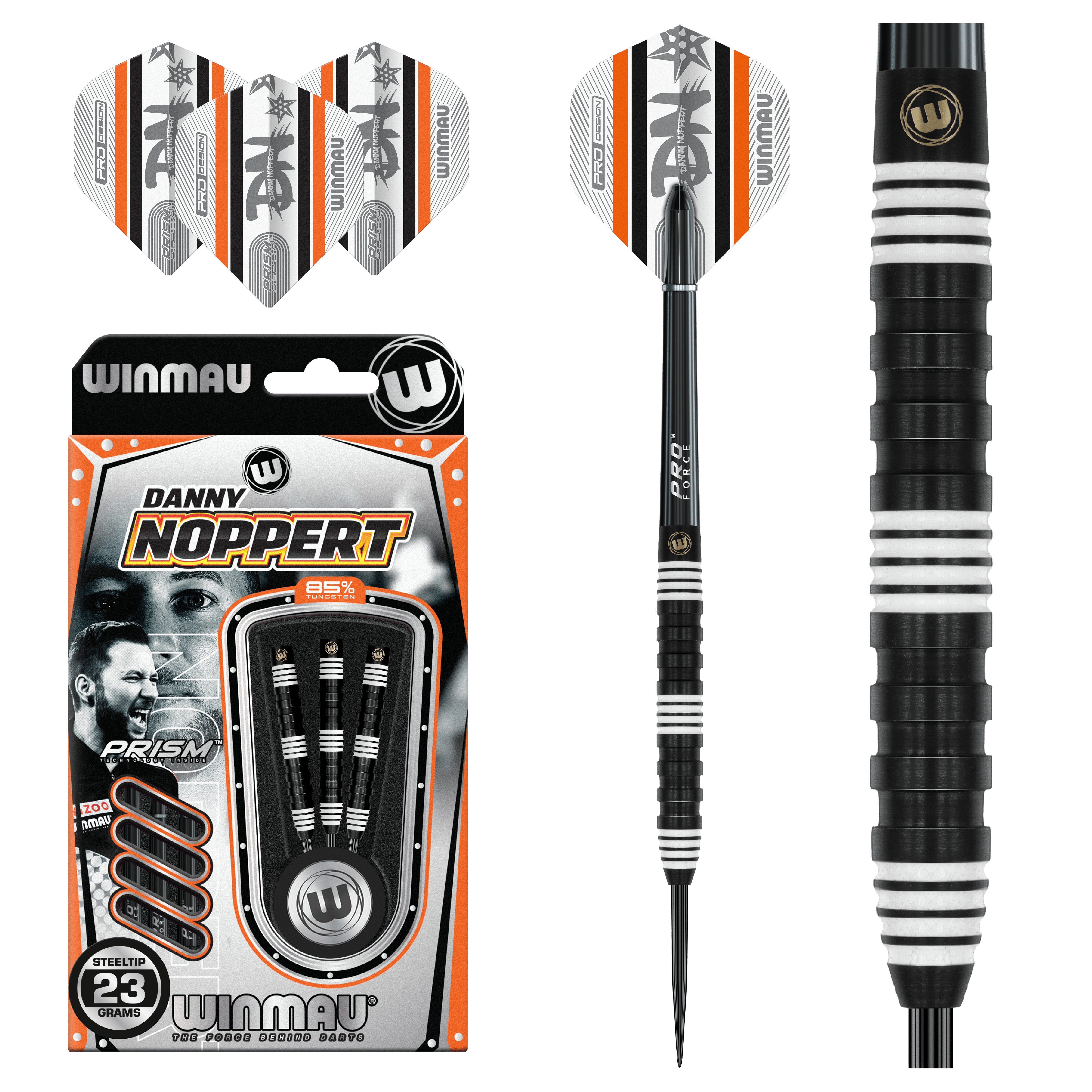 Winmau - Danny Noppert Pro-Series 85% - Steel Darts Szett - Direct Darts - 2