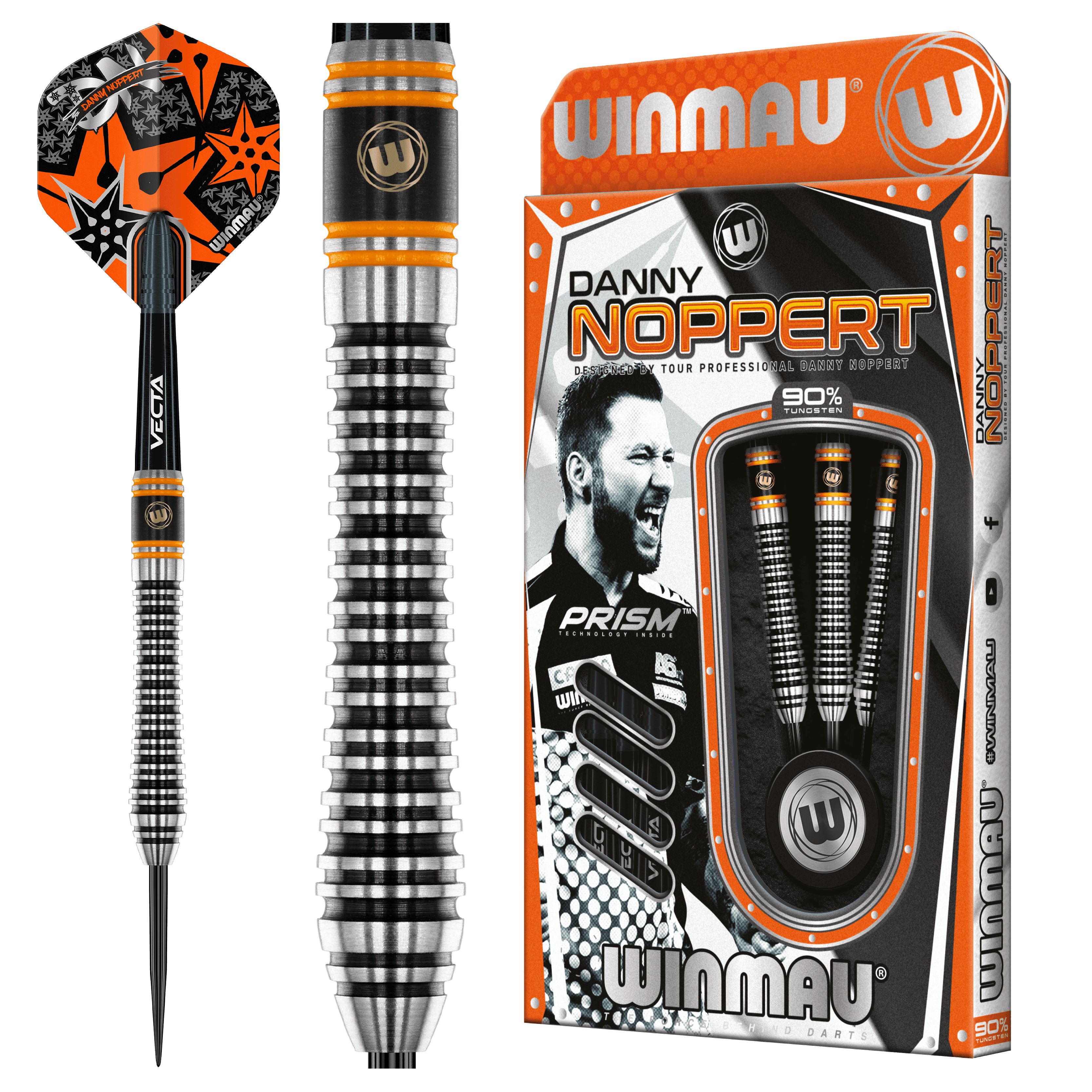 Winmau - Danny Noppert Signature Edition 90% - Steel Darts Szett - Direct Darts - 2