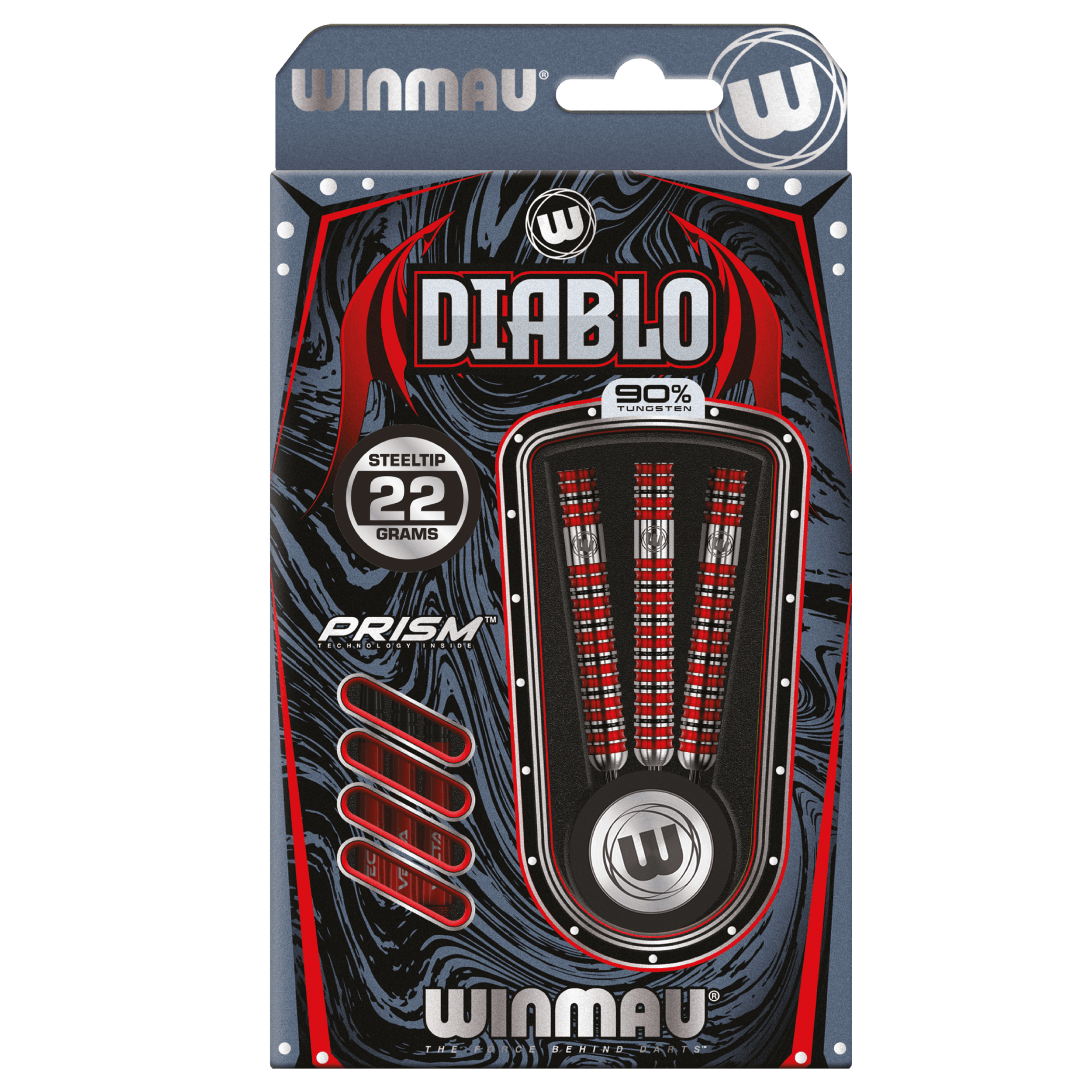 Winmau - Diablo 90% V2 - Steel Darts Szett - Direct Darts - 3