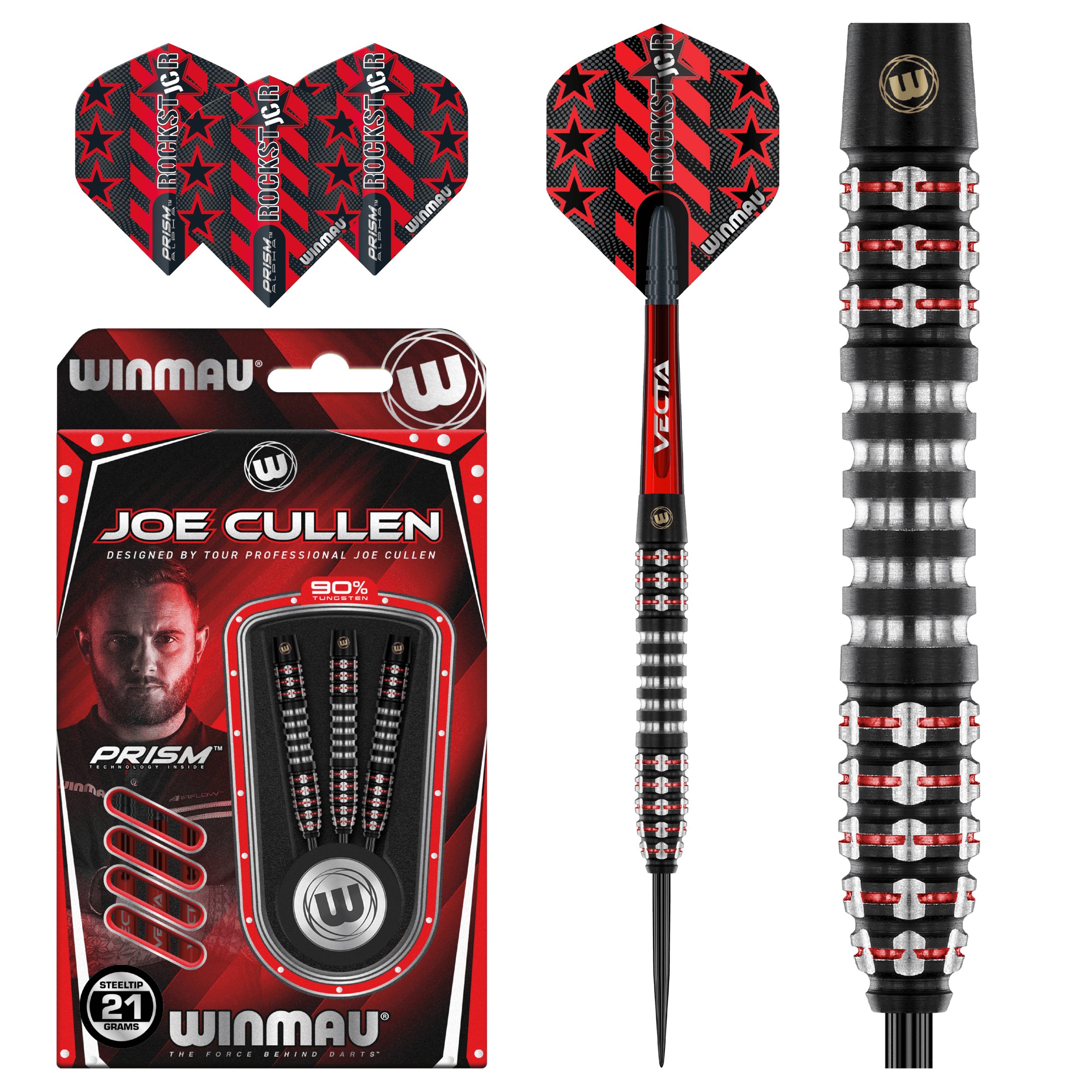Winmau - Joe Cullen Ignition Series 90% - Steel Darts Szett - Direct Darts - 2