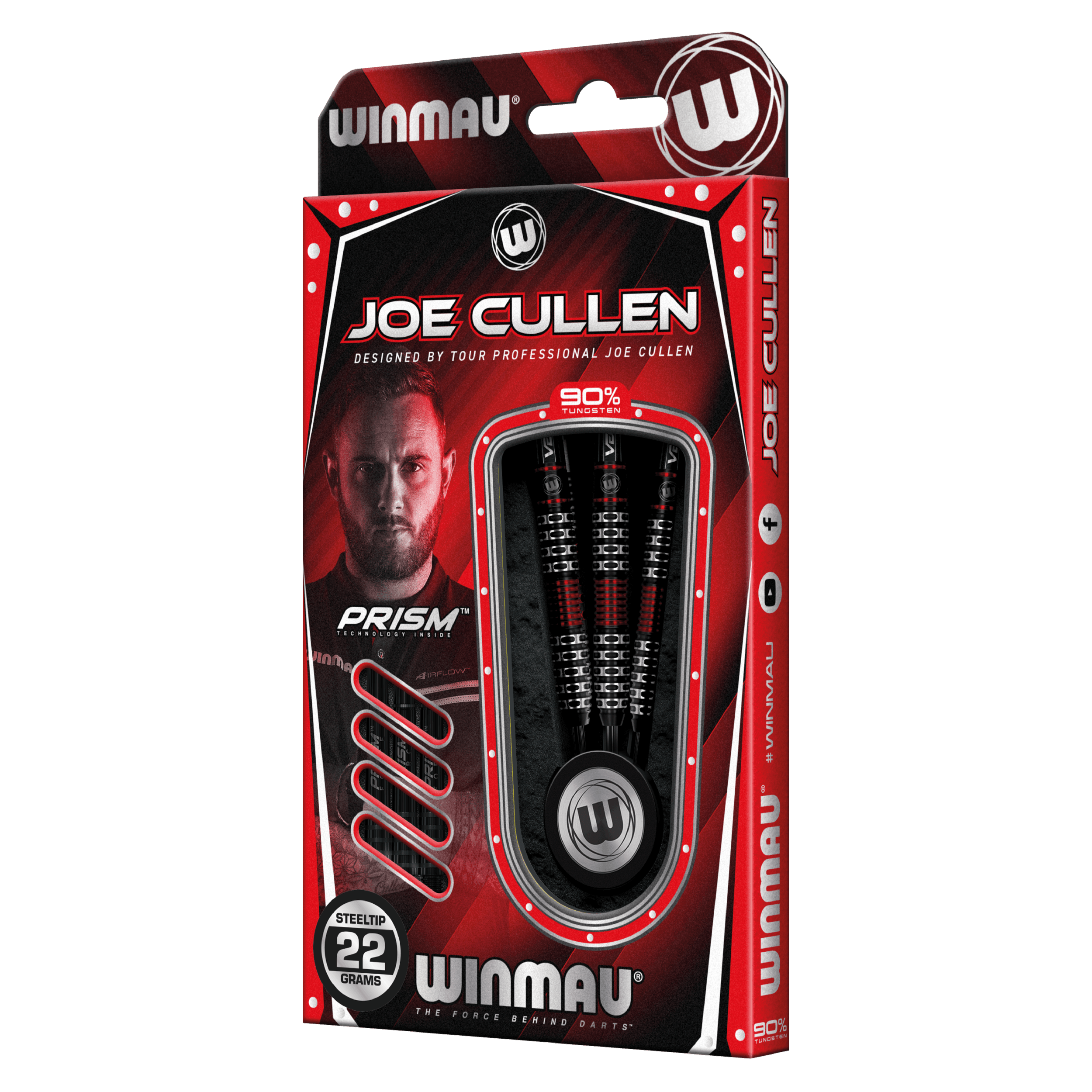 Winmau - Joe Cullen Special Edition 90% - Steel Darts Szett - Direct Darts - 3