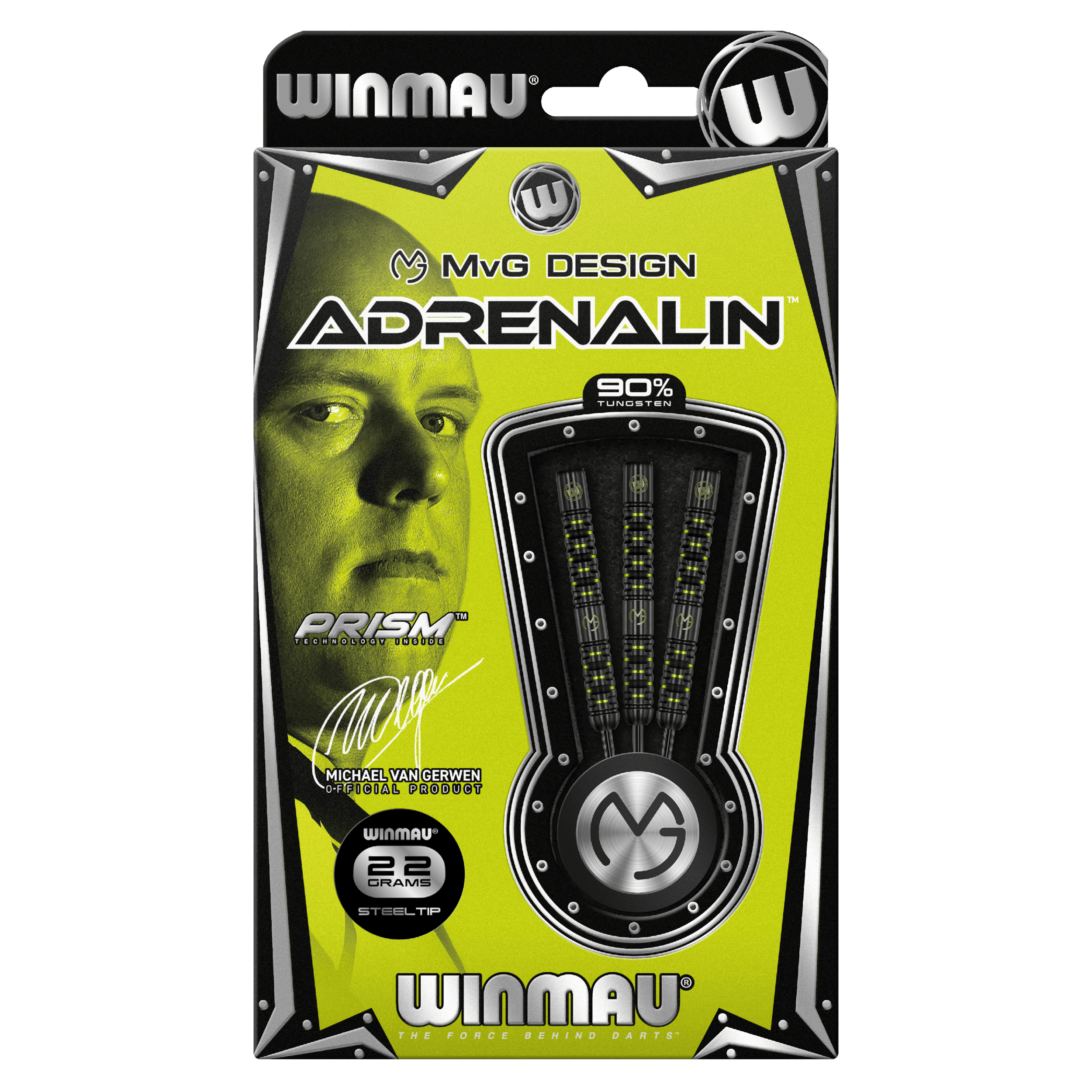 Winmau - Mvg Adrenalin 90% - Steel Darts Szett - Direct Darts - 3
