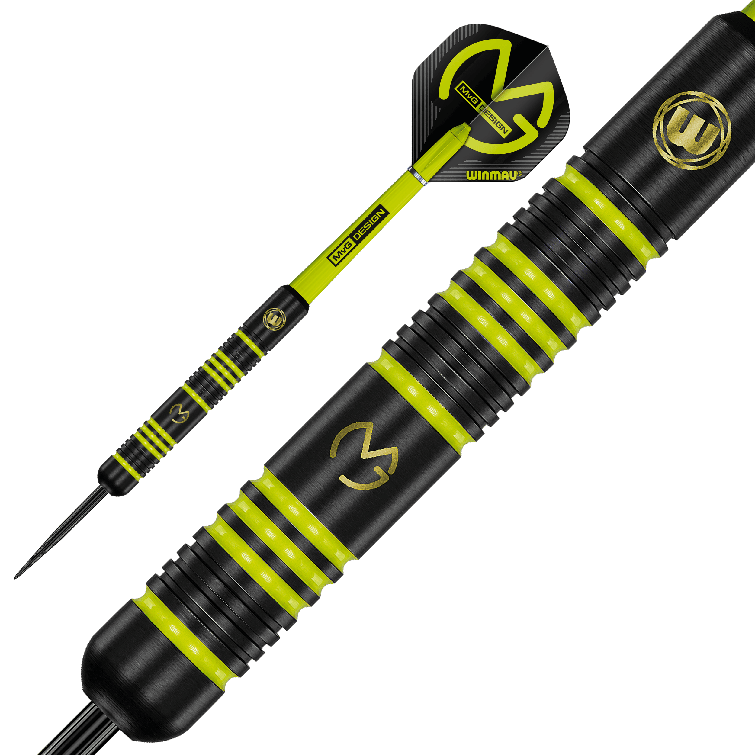 Winmau - Mvg Ambition Brass - Steel Darts Szett - Direct Darts - 1