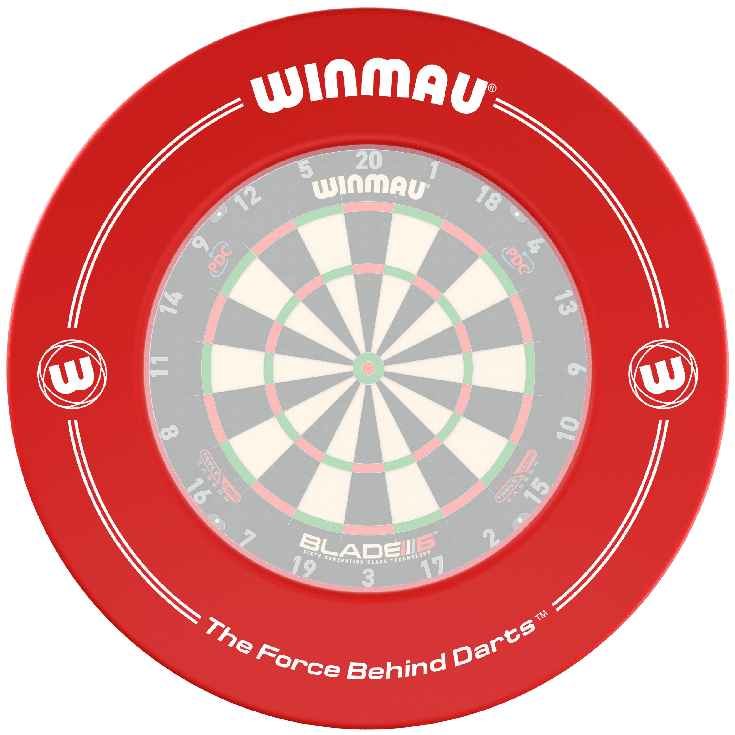 Winmau - Piros - Darts Falvédő - Direct Darts - 2
