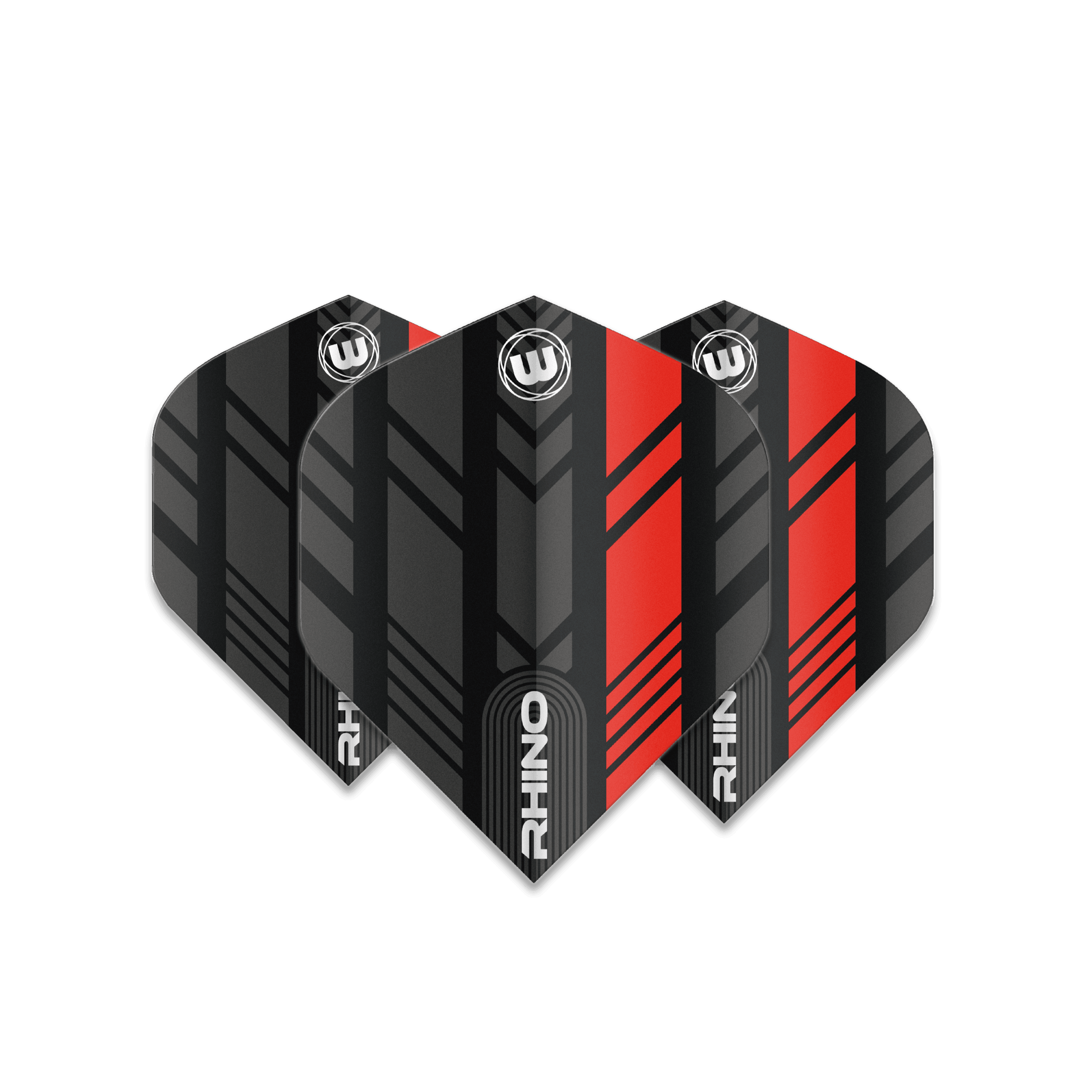 Winmau - Rhino Fekete & Piros - 100 Mikron - Darts Toll - Direct Darts - 1