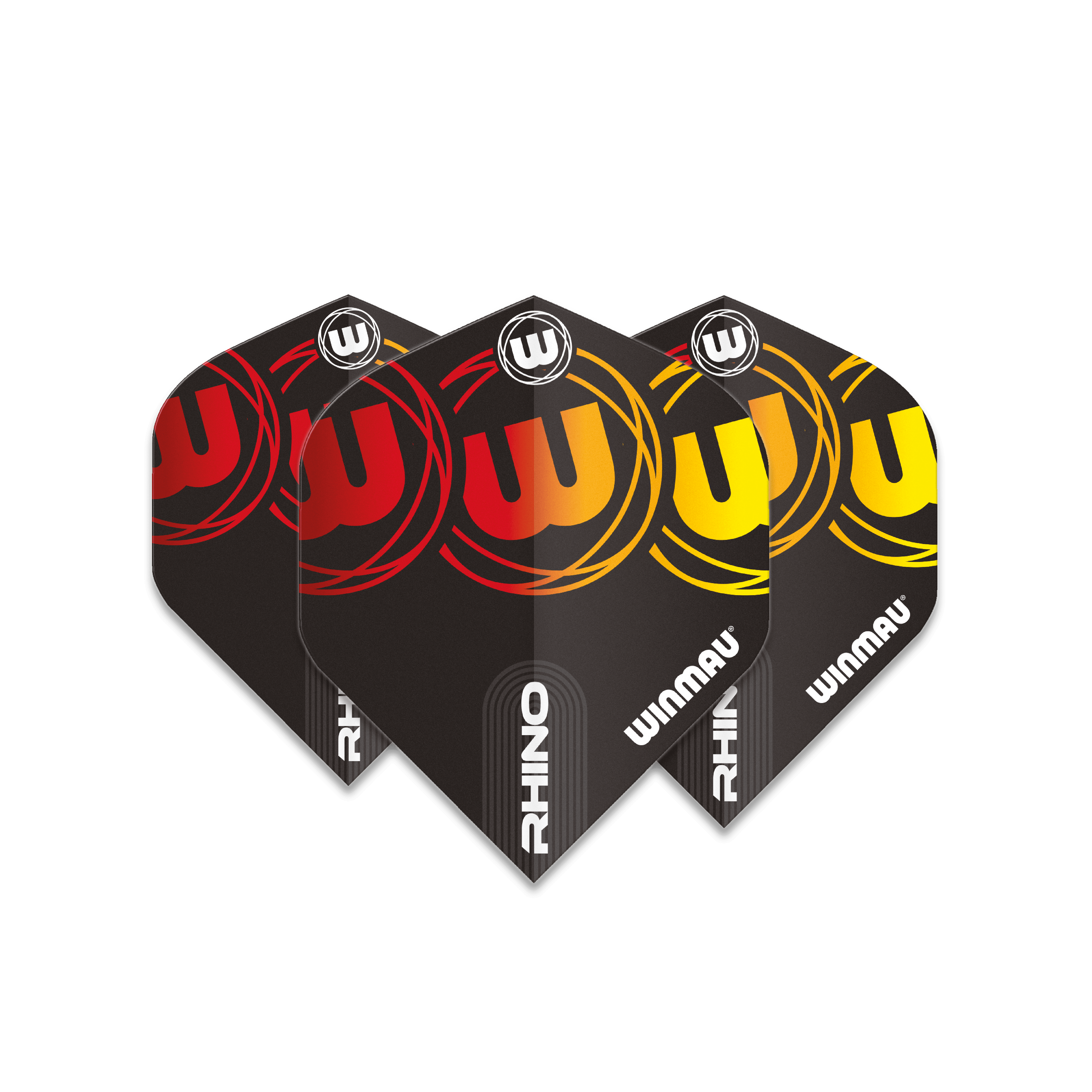 Winmau - Rhino Piros & Sárga - 100 Mikron - Darts Toll - Direct Darts - 1