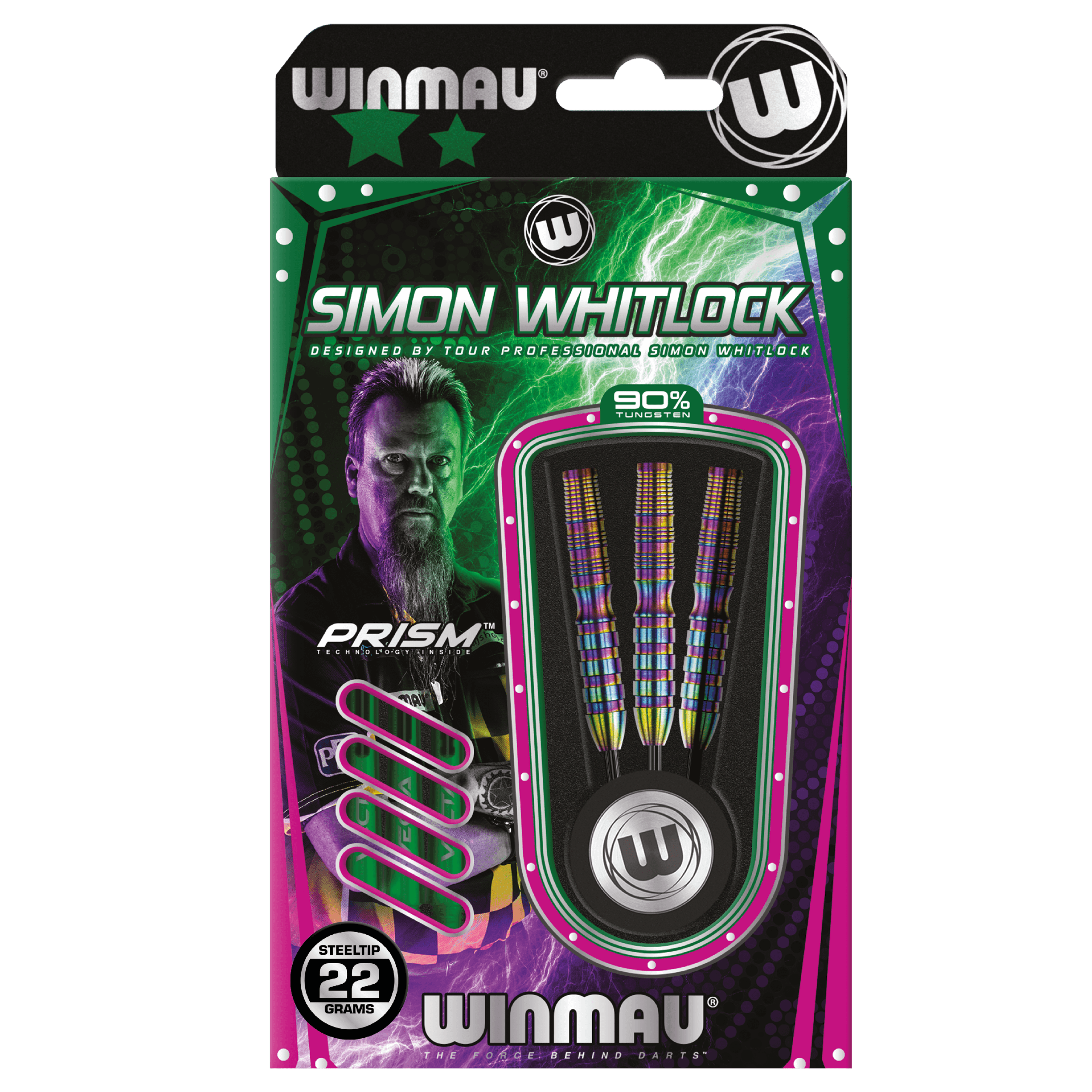 Winmau - Simon Whitlock World Cup Edition 90% - Steel Darts Szett - Direct Darts - 3