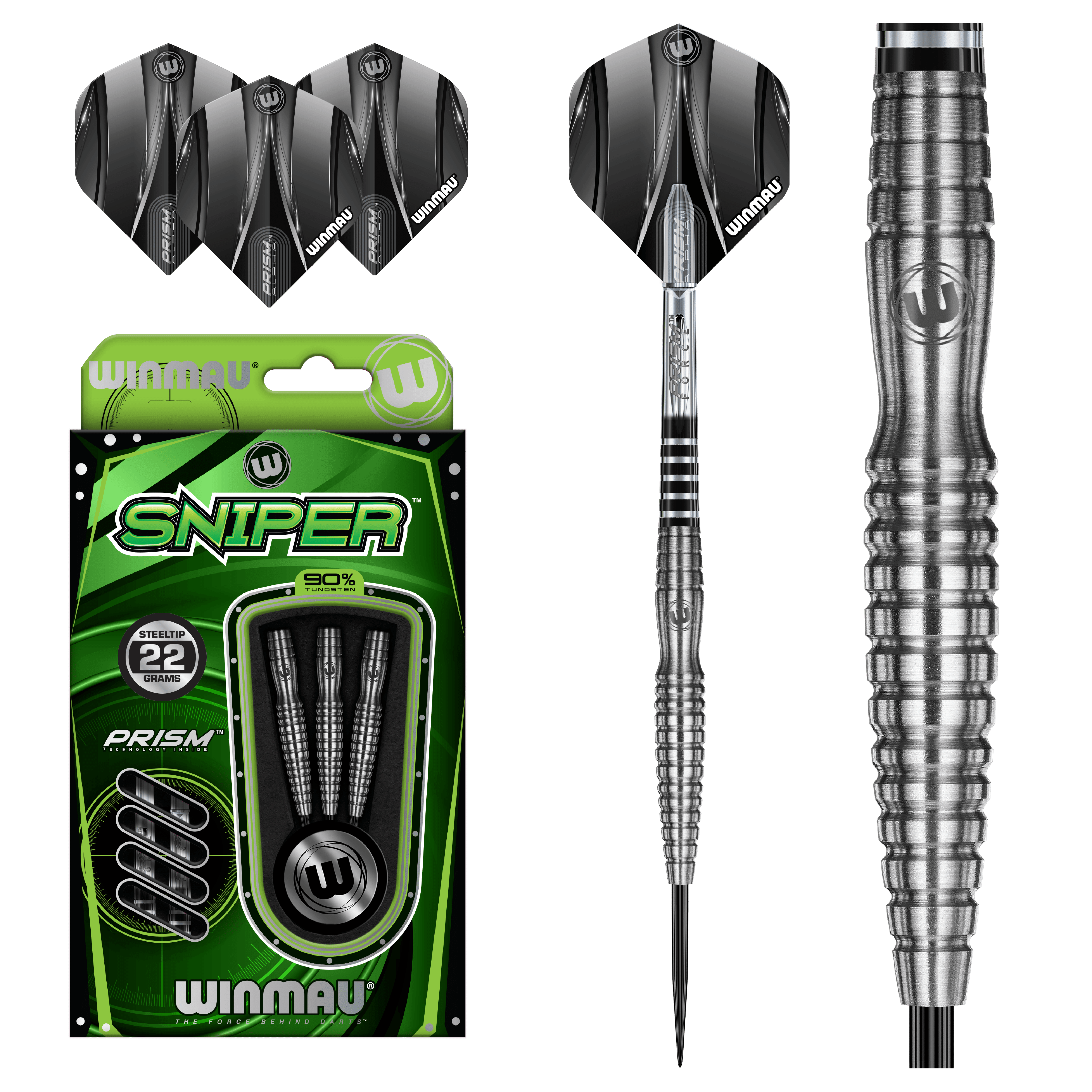 Winmau - Sniper V1 90% - Steel Darts Szett - Direct Darts - 2