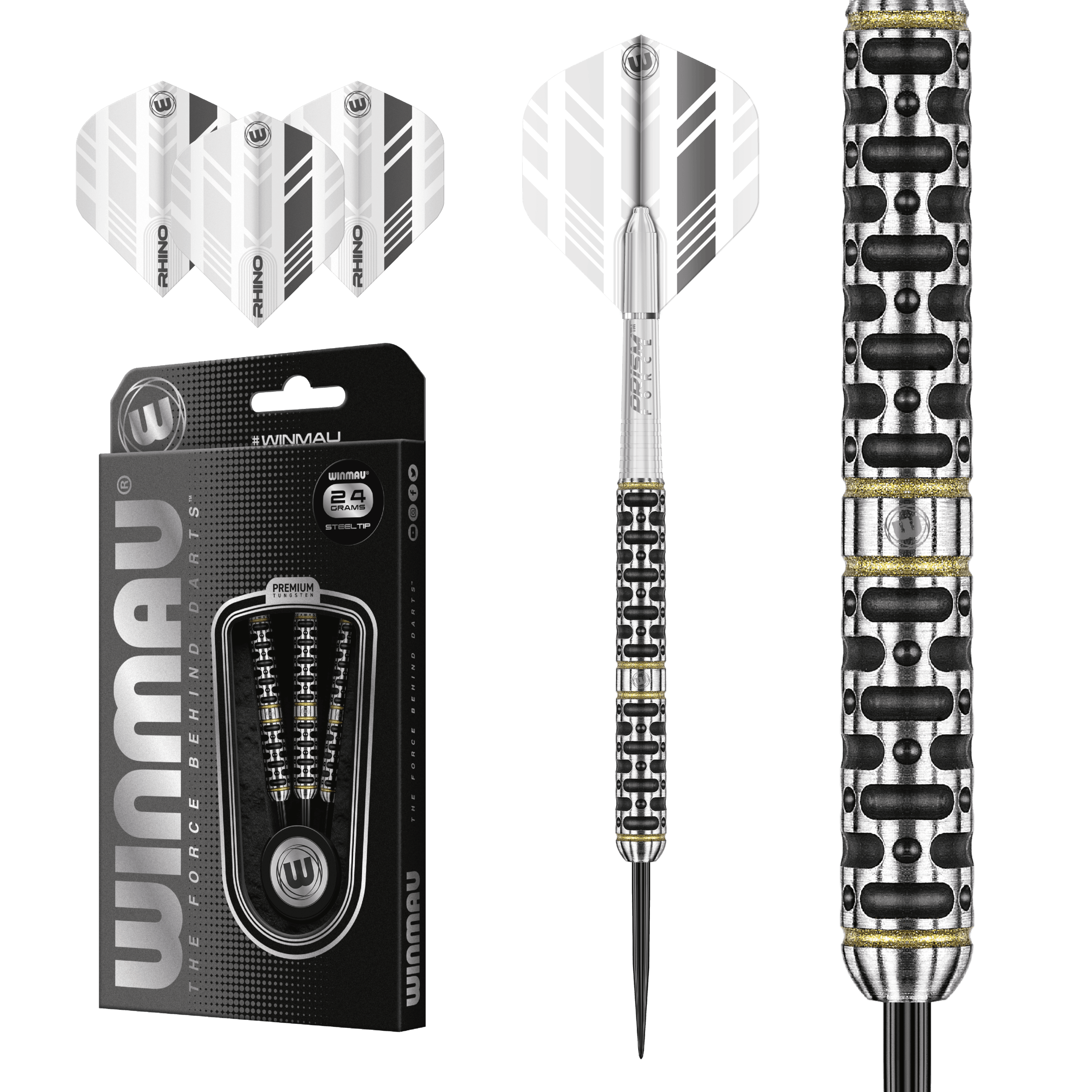 Winmau - Steve Brown 90% - Steel Darts Szett - Direct Darts - 2