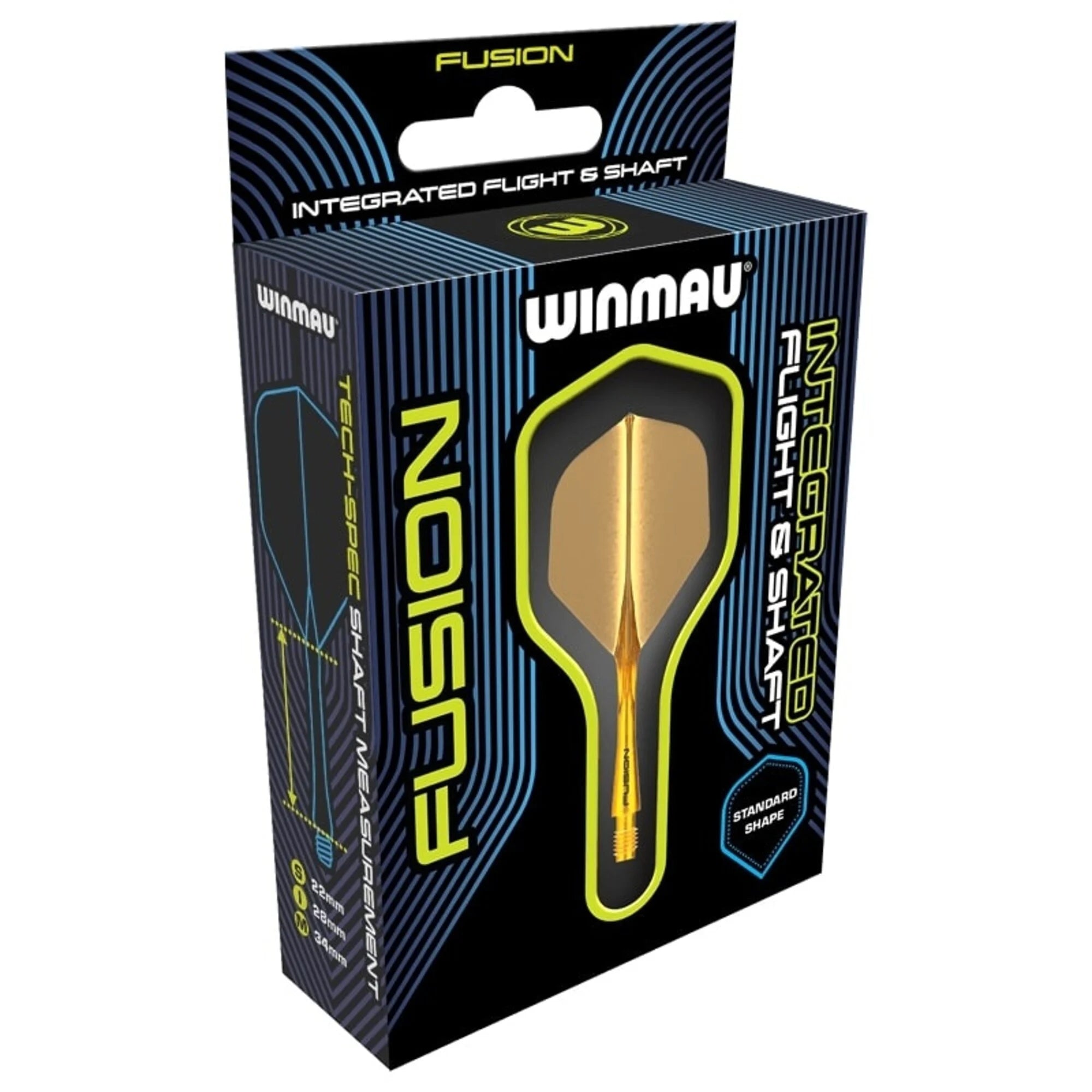 Winmau - Fusion - Narancssárga - No2 - Darts Toll/Szár - Direct Darts - 4