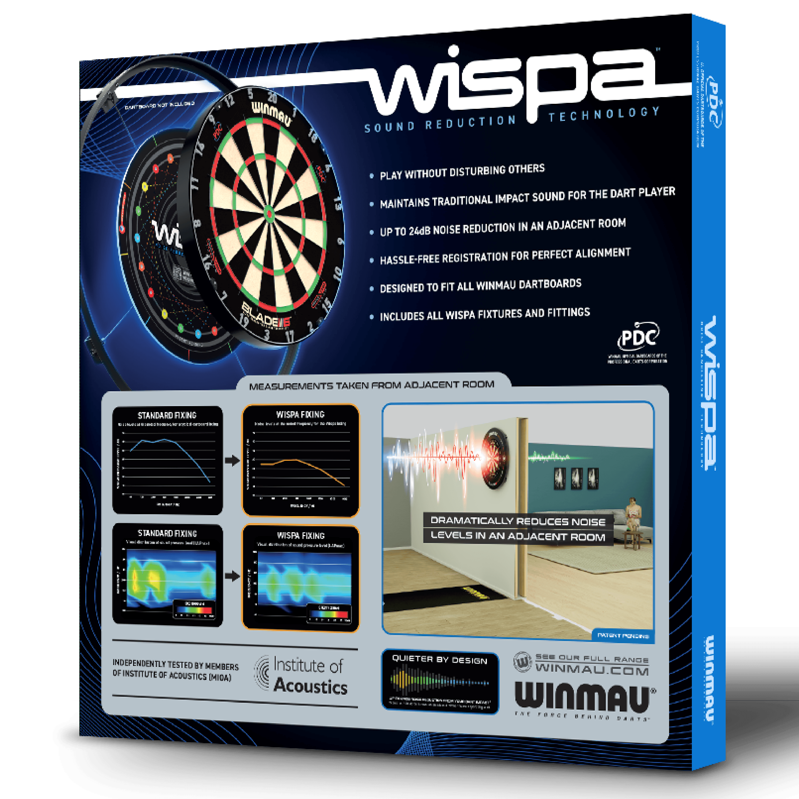 Winmau - Wispa - Zajcsökkentő Rendszer - Direct Darts - 6