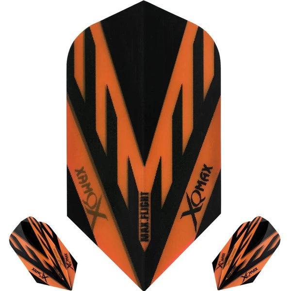 Xqmax - Max Flight - Narancssárga - Slim - 100 Mikron - Darts Toll - Direct Darts - 1