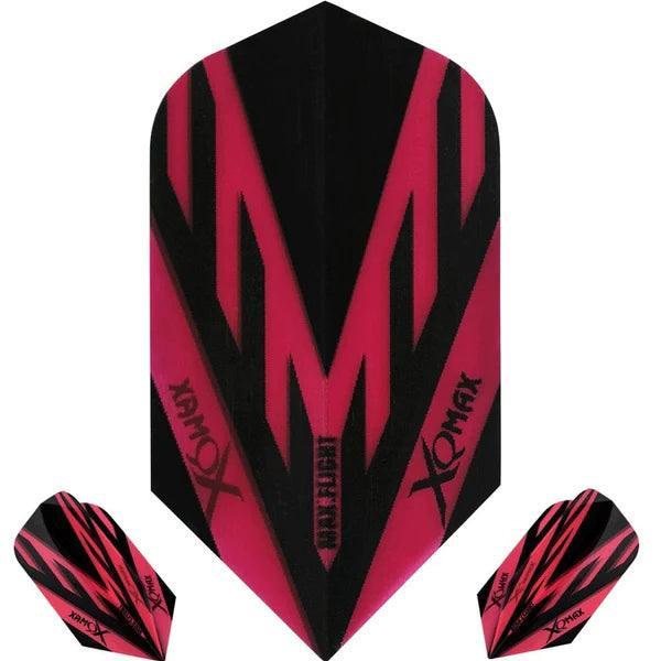 Xqmax - Max Flight - Piros - Slim - 100 Mikron - Darts Toll - Direct Darts - 1