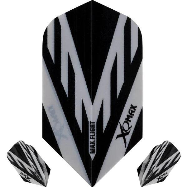 Xqmax - Max Flight - Szürke - Slim - 100 Mikron - Darts Toll - Direct Darts - 1