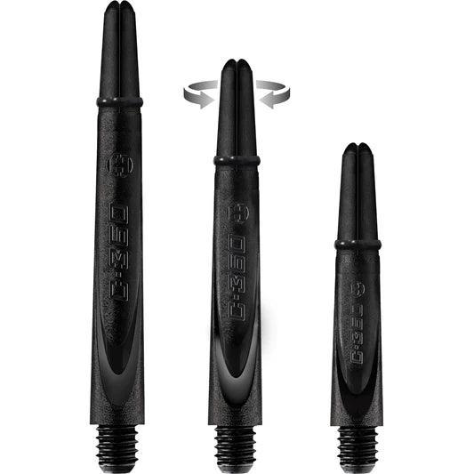 Harrows - Carbon 360 Fekete - Darts Szár - Direct Darts - 1
