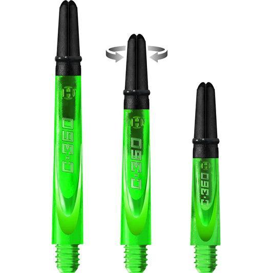 Harrows - Carbon 360 Zöld - Darts Szár - Direct Darts - 1