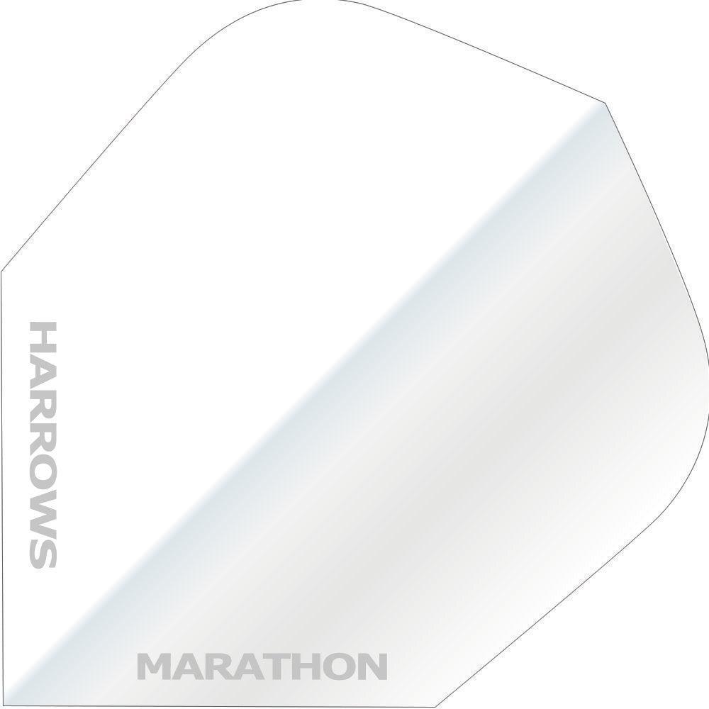 Harrows - Marathon - Egyszínű Fehér - 100 Mikron - Darts Toll - Direct Darts - 1