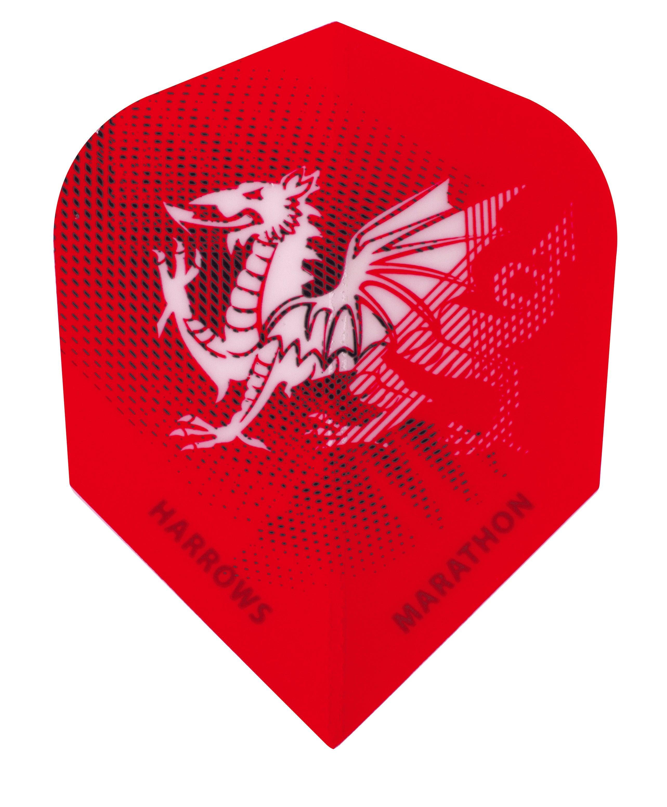 Harrows - Marathon - Wales - 100 Mikron - Darts Toll - Direct Darts - 1