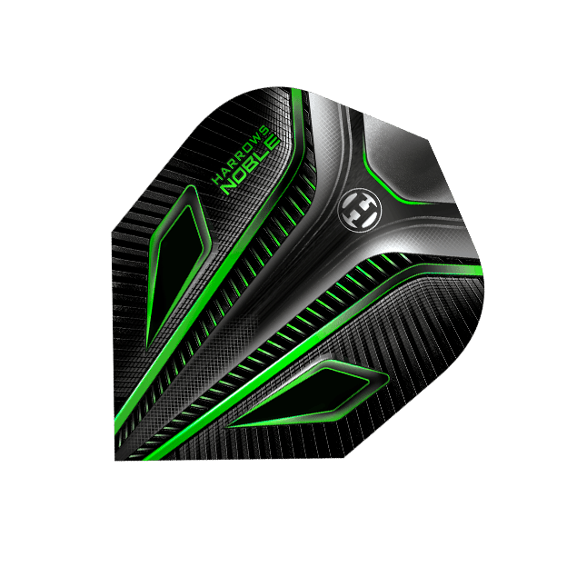 Harrows - Noble Zöld - 100 Mikron - Darts Toll - Direct Darts - 1