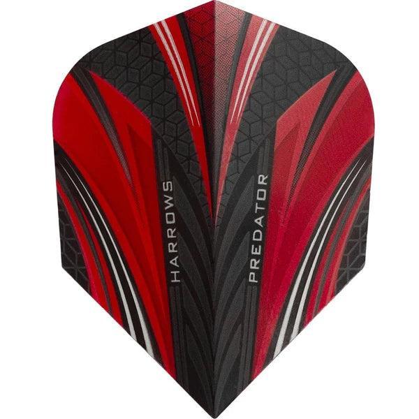 Harrows - Prime Predator Piros - 100 Mikron - Darts Toll - Direct Darts - 1
