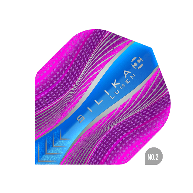 Harrows - Silika Lumen No2 Lila/Kék - 100 Mikron - Darts Toll - Direct Darts - 1