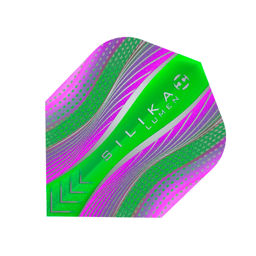 Harrows - Silika Lumen No6 Zöld/Lila - 100 Mikron - Darts Toll - Direct Darts - 1