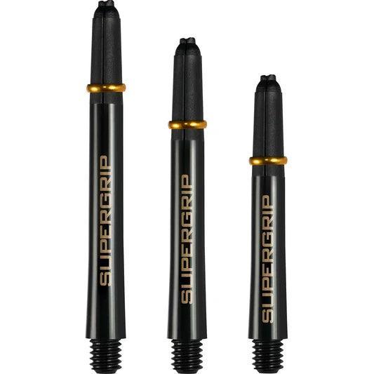 Harrows - Supergrip Fekete/Arany - Darts Szár - Direct Darts - 1