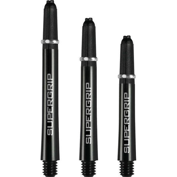Harrows - Supergrip Fekete/Ezüst - Darts Szár - Direct Darts - 1