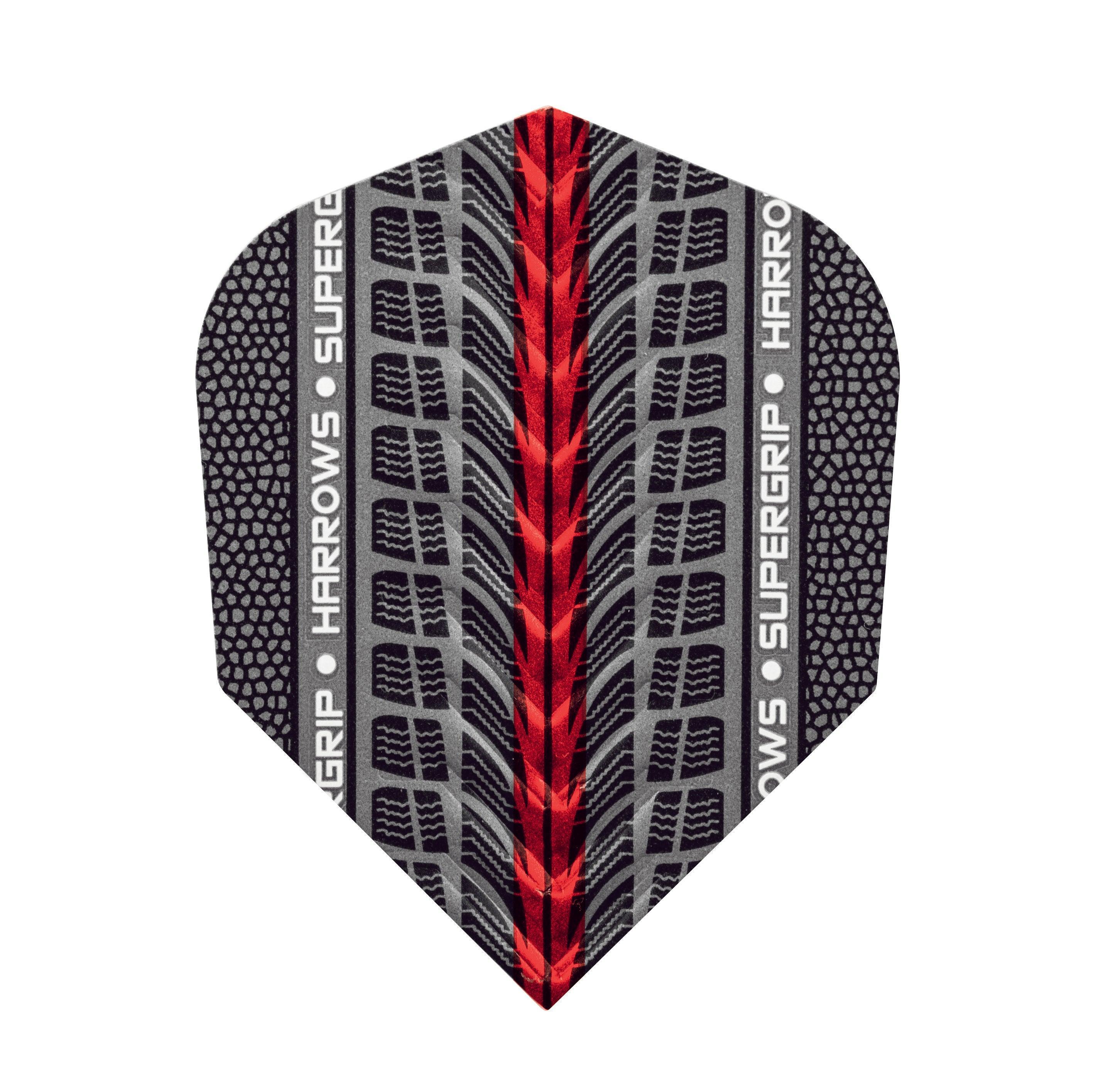 Harrows - Supergrip Piros - 100 Mikron - Darts Toll - Direct Darts - 1