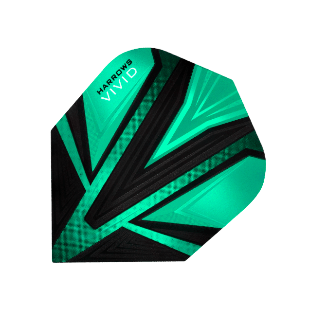 Harrows - Vivid Jade - 100 Mikron - Darts Toll - Direct Darts - 1
