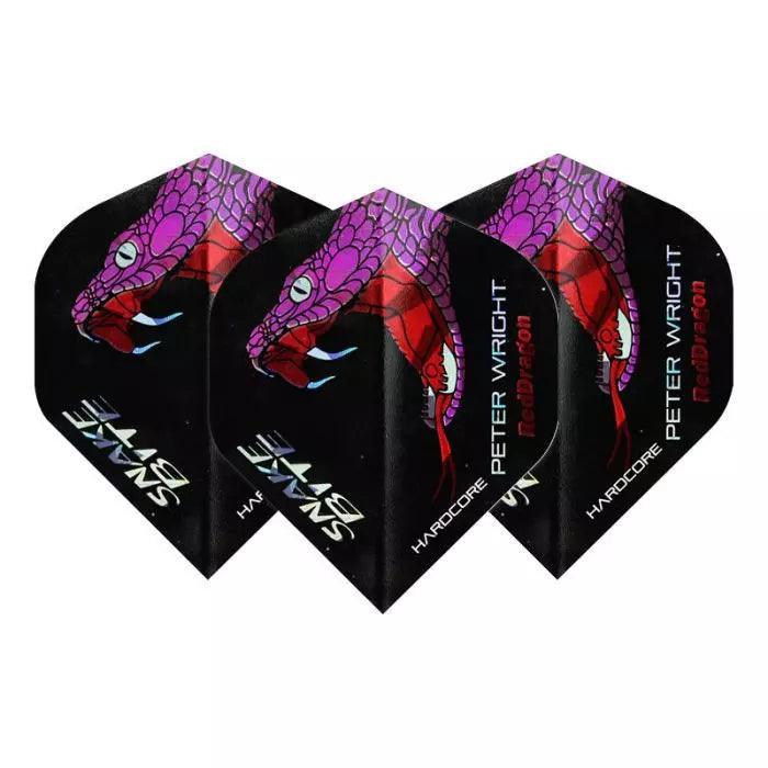 Red Dragon - Hardcore Snakebite Holographic - 100 Mikron - Darts Toll - Direct Darts - 1