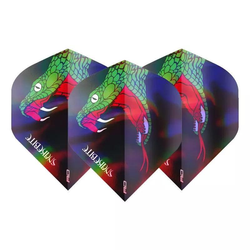 Red Dragon - Peter Wright Snakebite Holographic - 100 Mikron - Darts Toll - Direct Darts - 1
