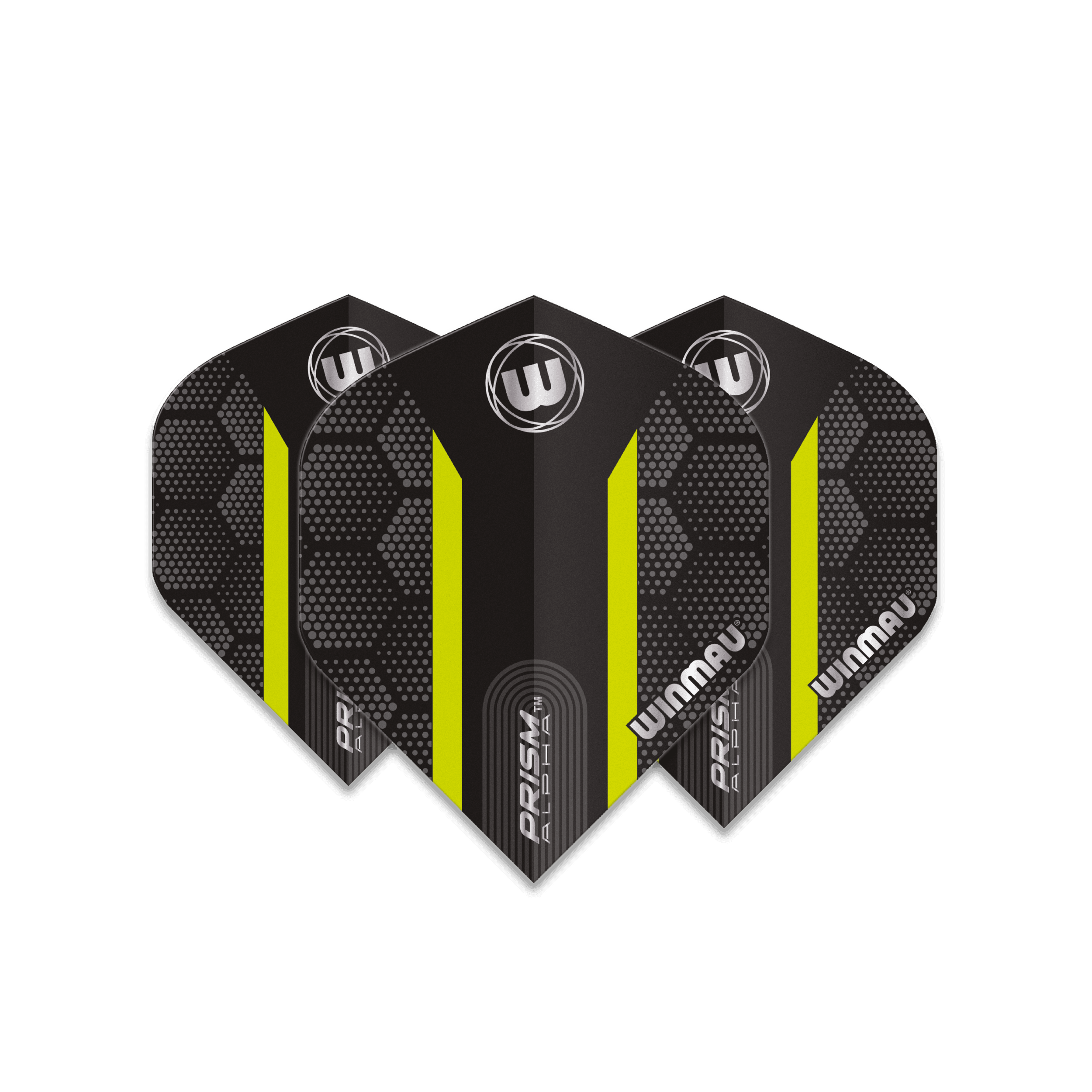 Winmau - Prism Alpha Fekete & Zöld Hexagon - 100 Mikron - Darts Toll - Direct Darts - 1