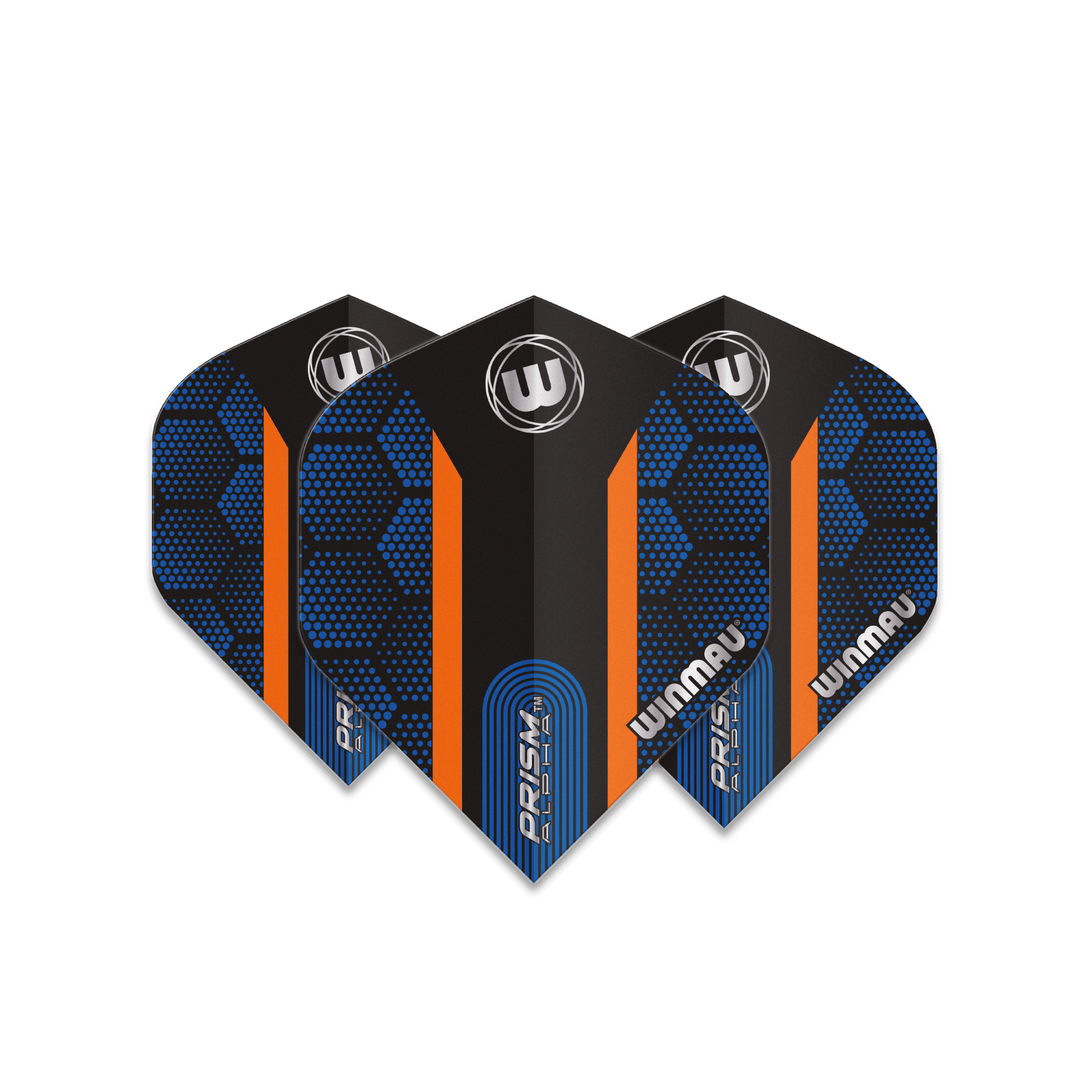 Winmau - Prism Alpha Kék & Narancssárga Hexagon - 100 Mikron - Darts Toll - Direct Darts - 1